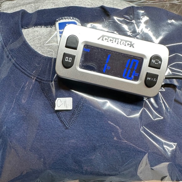 Vintage Russell Athletic Blank Crewneck Sweatshirt XL Made USA Colorblock 90s - Picture 8 of 8